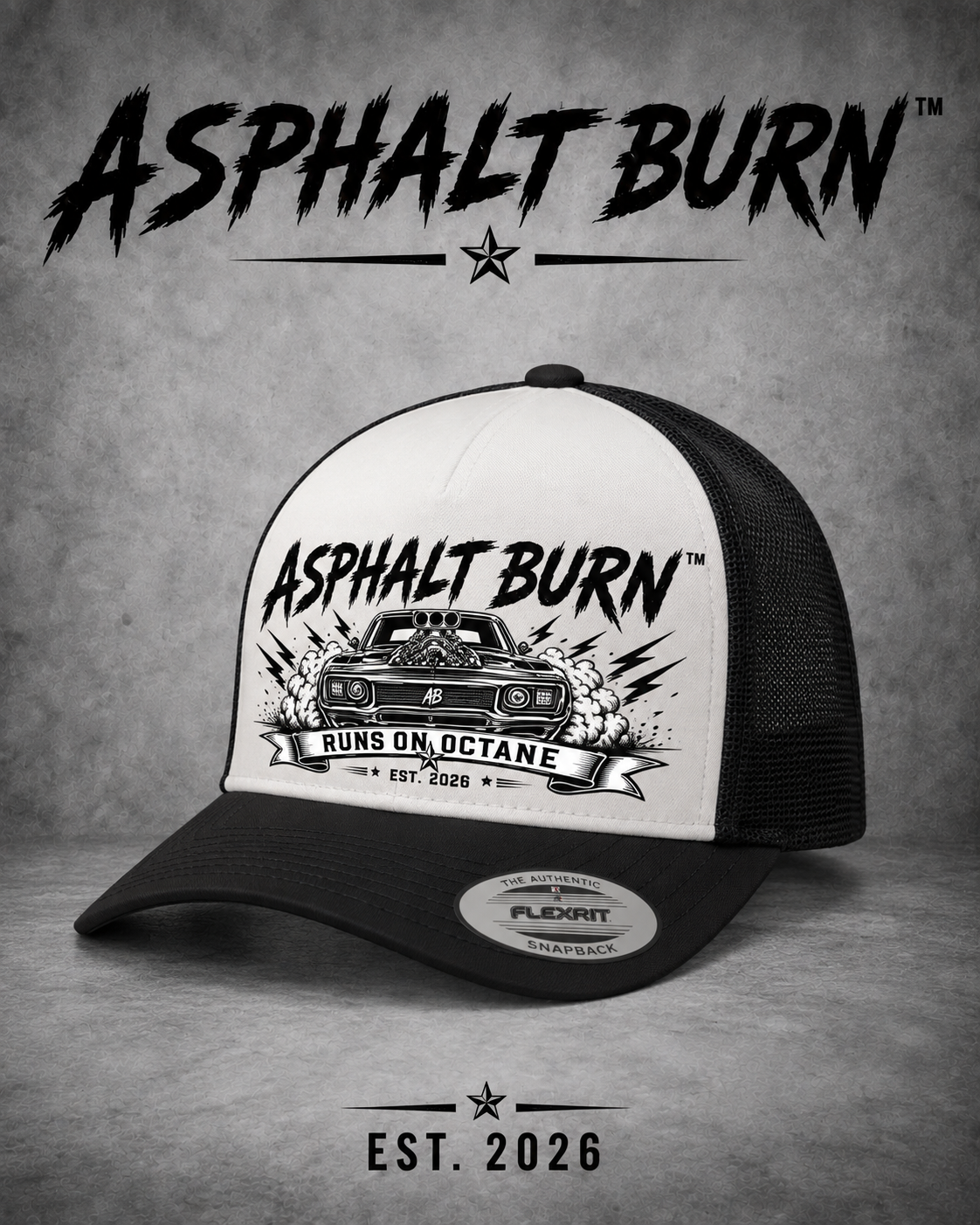 Runs On Octane – Premium Trucker Cap
