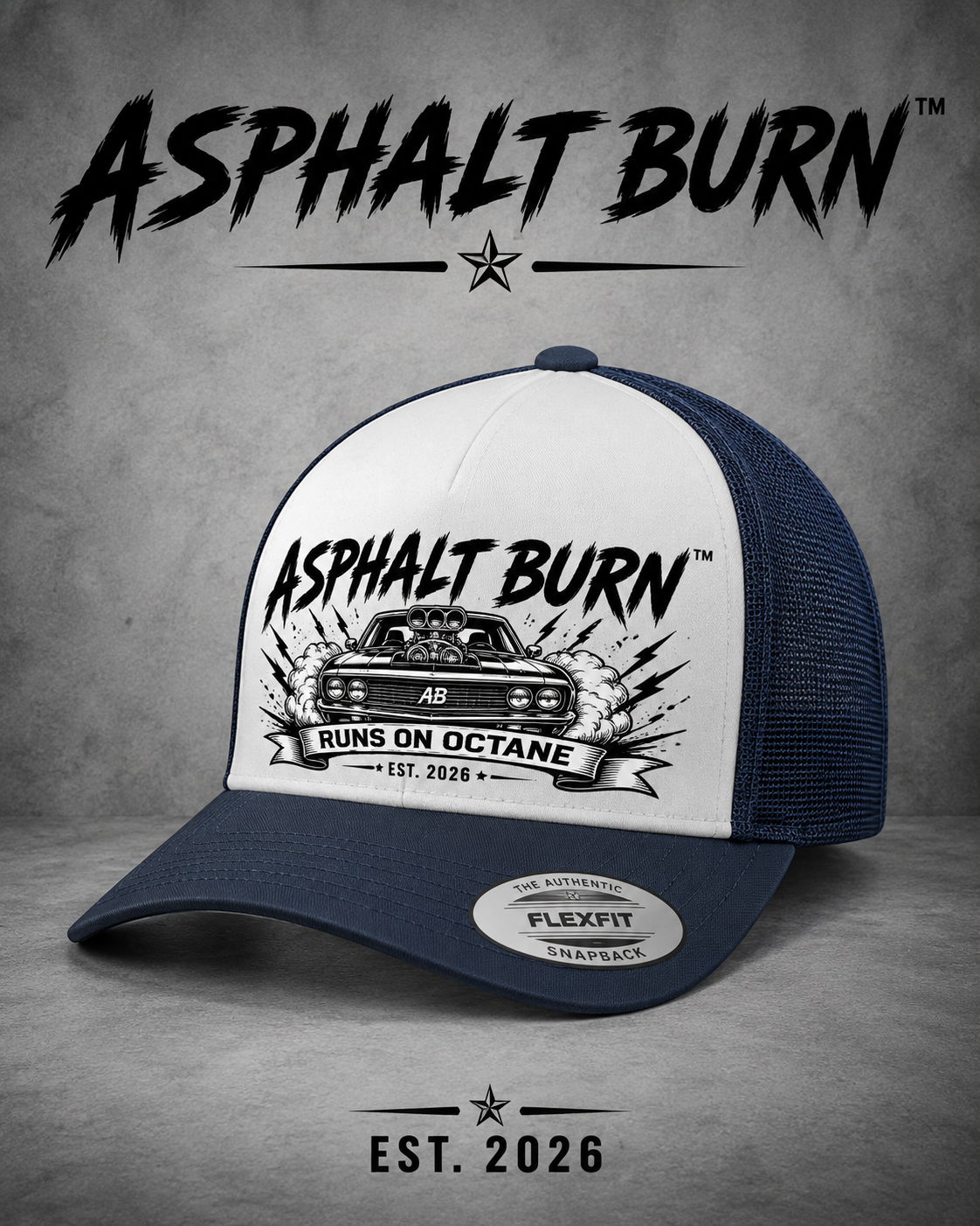 Runs On Octane – Premium Trucker Cap