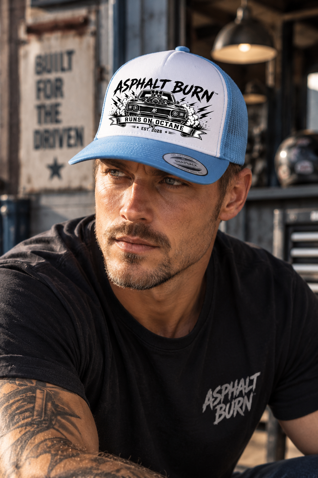 Runs On Octane – Premium Trucker Cap