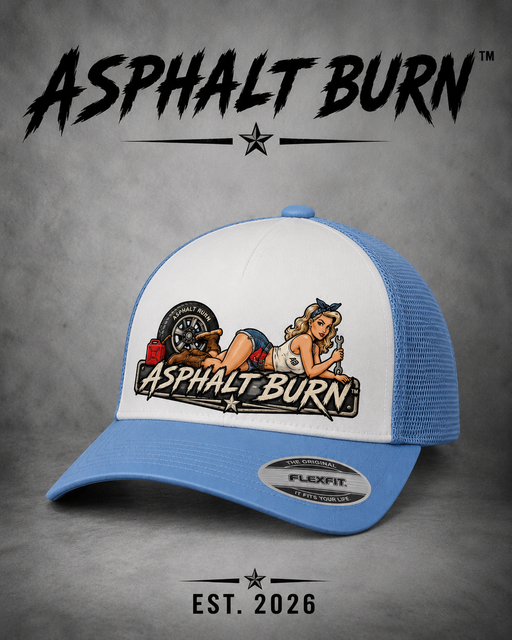 Burn Fuel Baby – Premium Trucker Cap