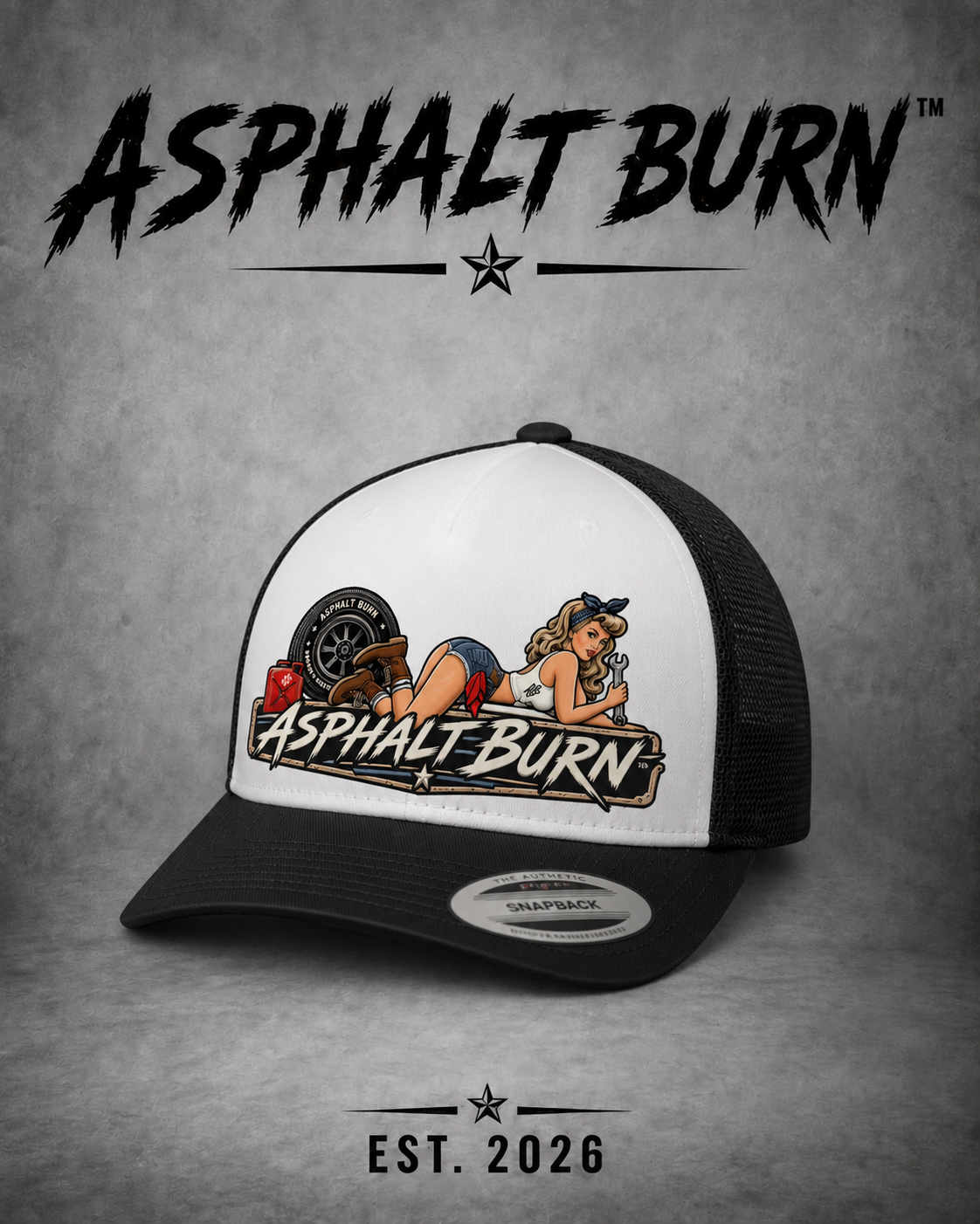 Burn Fuel Baby – Premium Trucker Cap