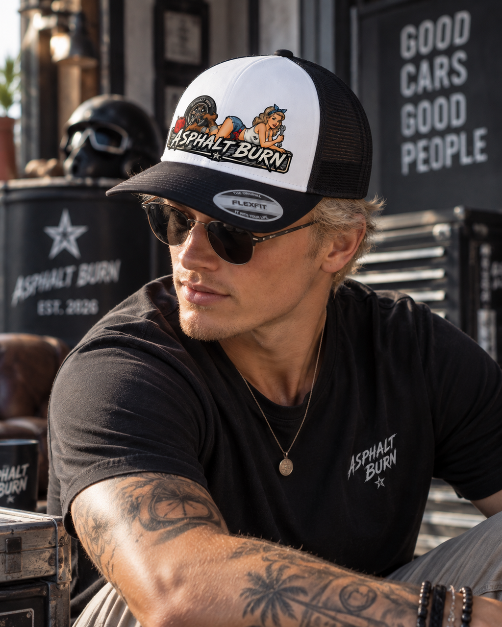 Burn Fuel Baby – Premium Trucker Cap