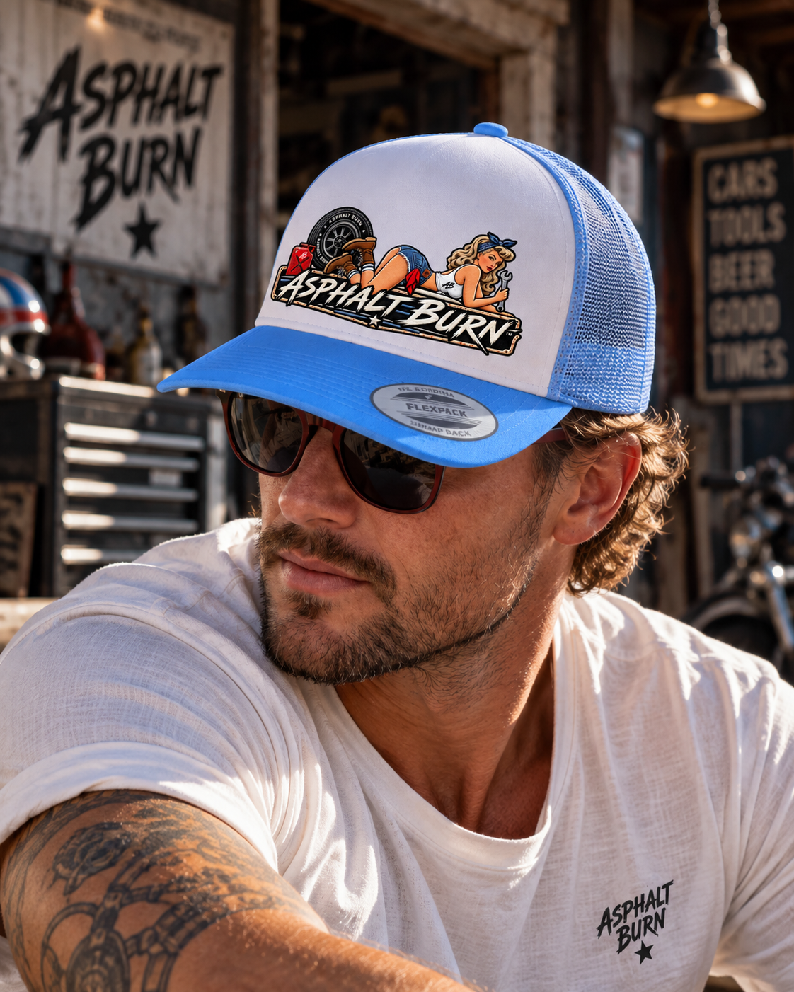 Burn Fuel Baby – Premium Trucker Cap