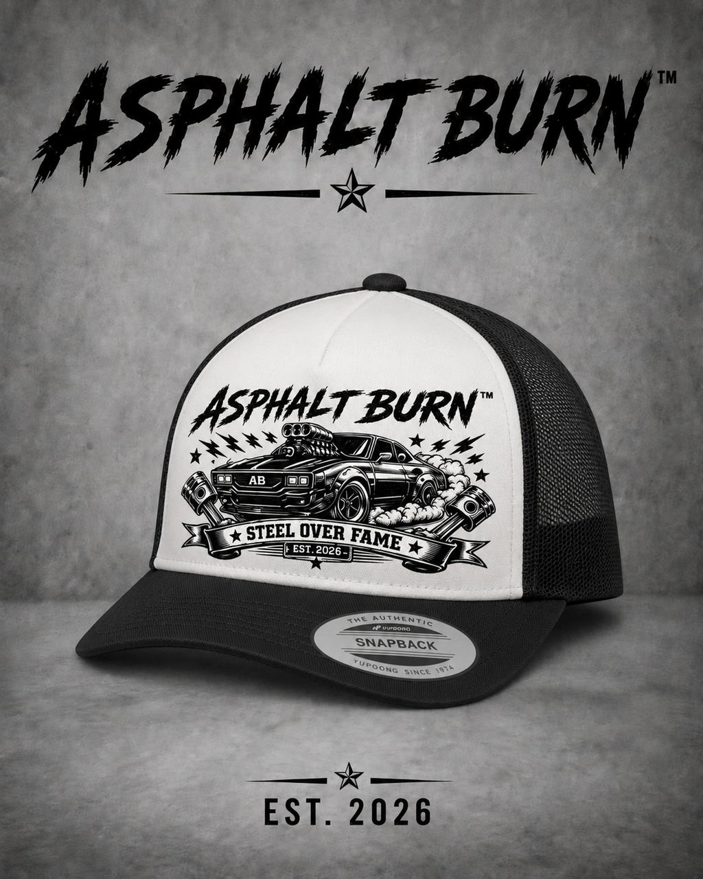Steel Over Fame – Premium Trucker Cap