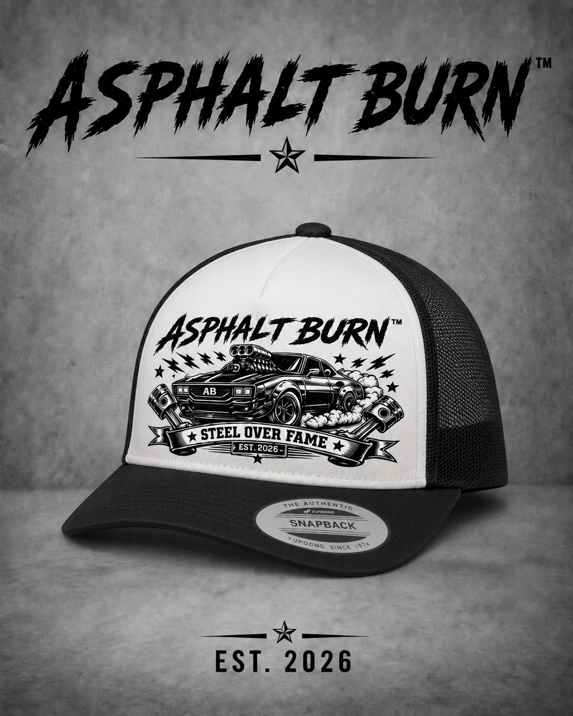 Steel Over Fame – Premium Trucker Cap