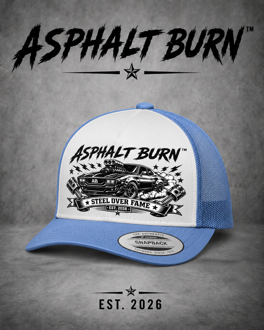 Steel Over Fame – Premium Trucker Cap