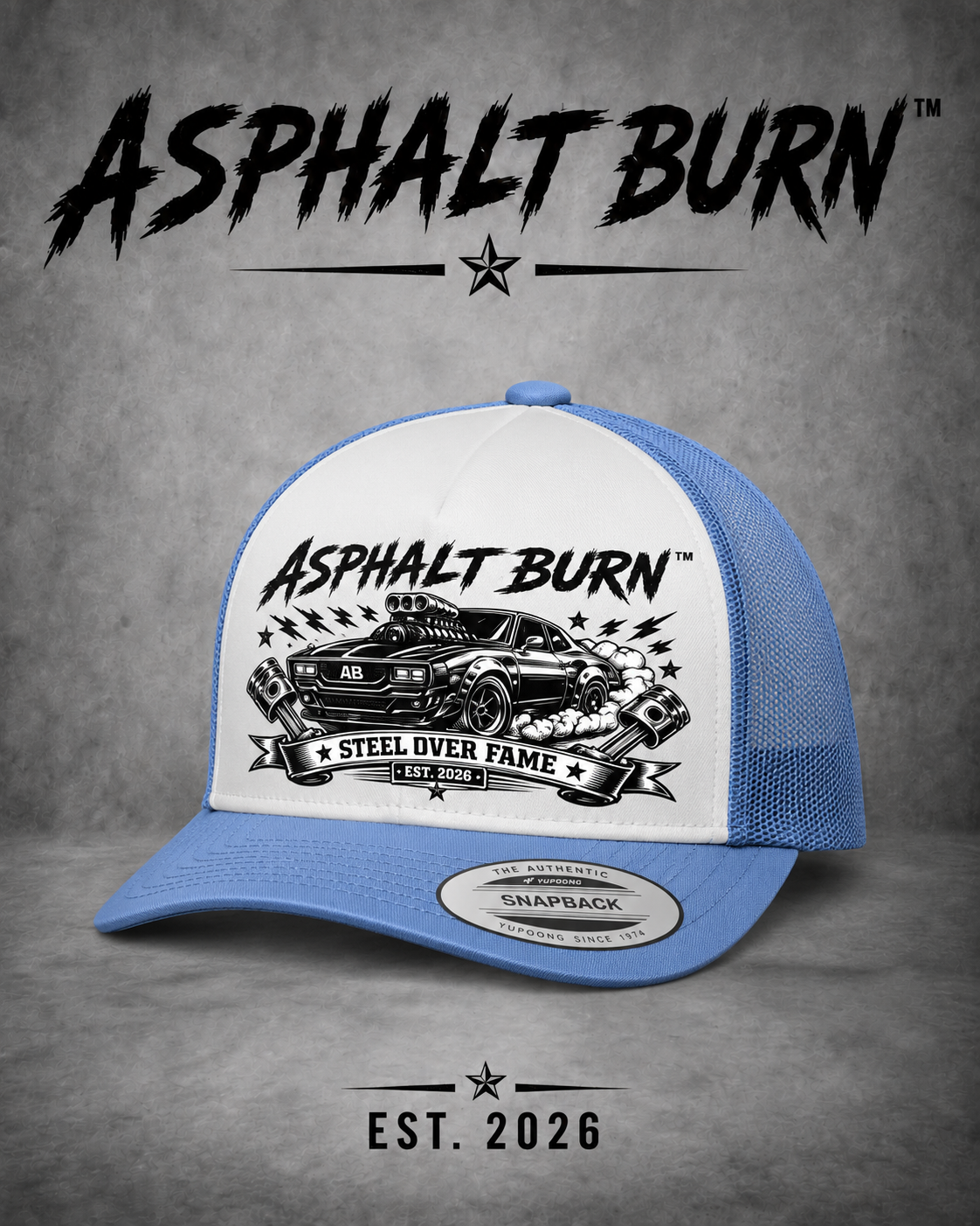 Steel Over Fame – Premium Trucker Cap