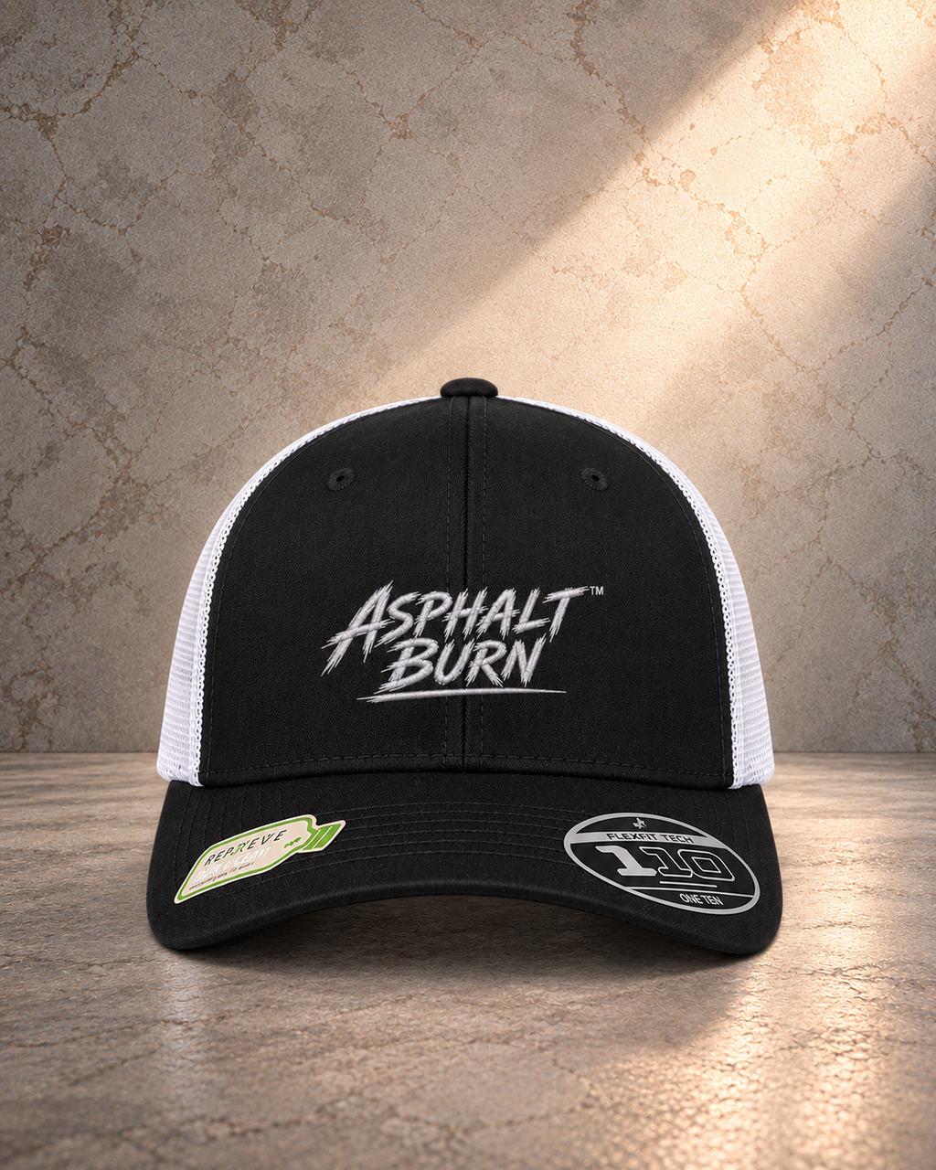 ASPHALT BURN™ Recycled 2-Tone Trucker Cap