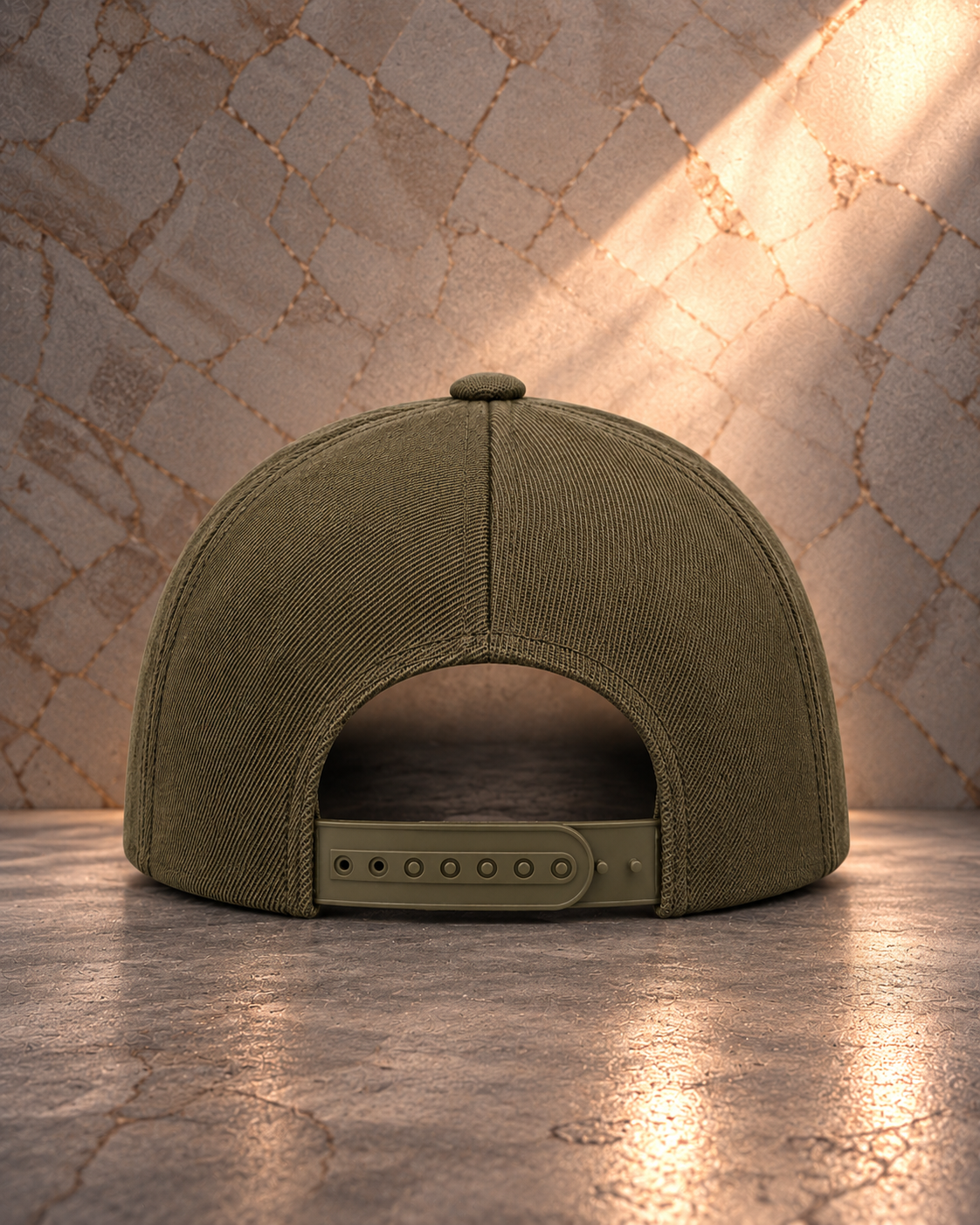 ASPHALT BURN™ Stacked Logo Buck – Classic Snapback