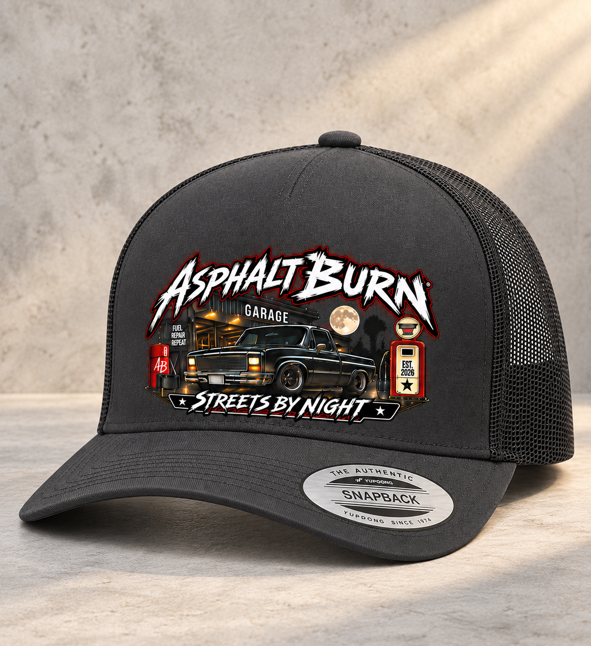 ASPHALT BURN™ Streets By Night Garage